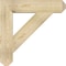 Ekena Millwork Traditional Craftsman Rough Sawn Bracket, Douglas Fir, 6"W x 32"D x 32"H BKT06X32X32TRA04RDF - alternate 2
